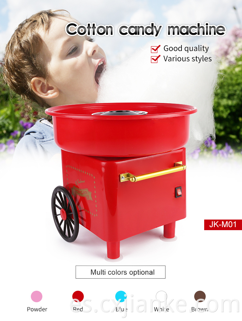 2018 Hot Sale Electric Algody Candy Machine o Candy Floss Maker Red JKM01